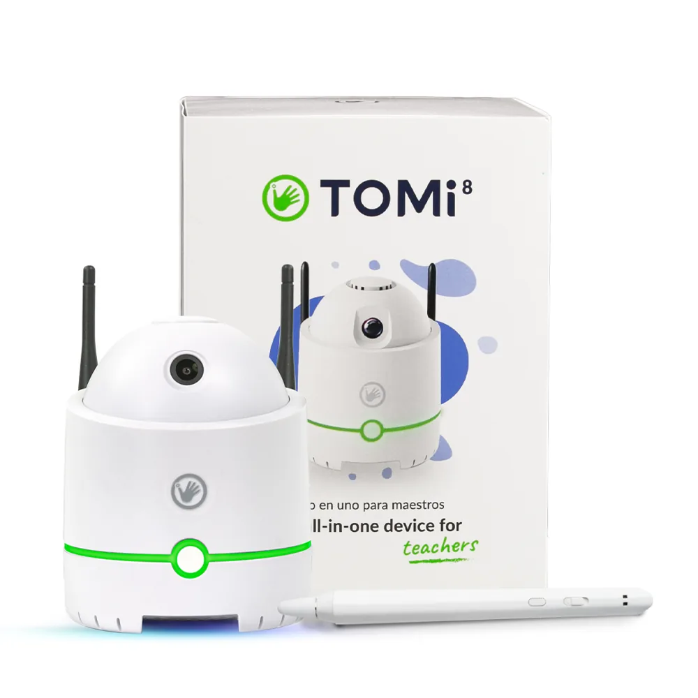 TOMi 8 box and pen